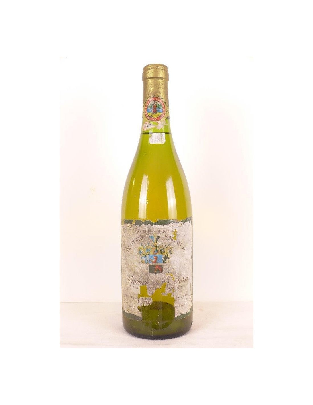 années 80 - custoza - fraterna portalupi (étiquette abîmée non millésimé années 1980 à 1990) - blanc - vénitie Italie - Just Wines 