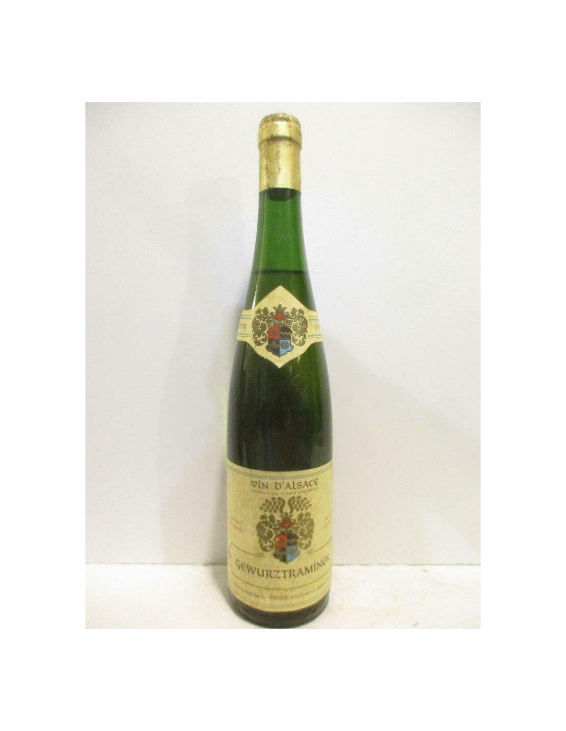 années 80 - gewurztraminer - weiss (non millésimé années 1980 à 1990) - blanc - alsace - Just Wines 