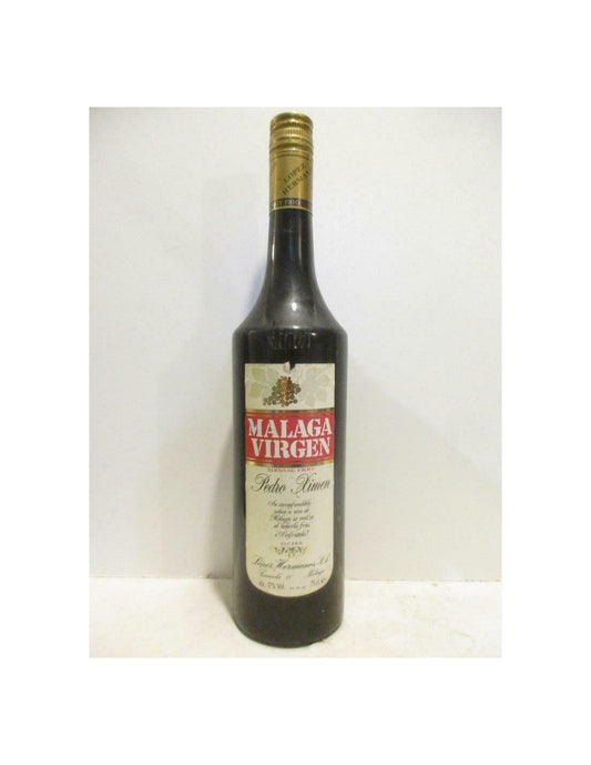 années 80 - malaga - lopez hermanos virgen pedro ximen (non millésimé années 1980 à 1990) - VD blanc - andalousie Espagne - Just Wines 