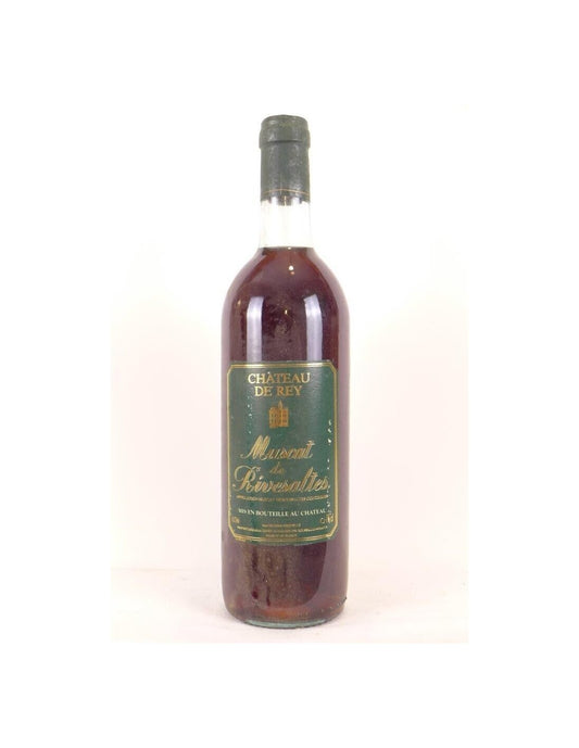 années 80 - muscat de rivesaltes - château de rey (non millésimé années 1980 à 1990) - VD blanc - roussillon - Just Wines 