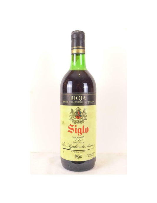 années 80 - rioja - siglo (non millésimé années 1980 à 1990) - rouge - Espagne - Just Wines 