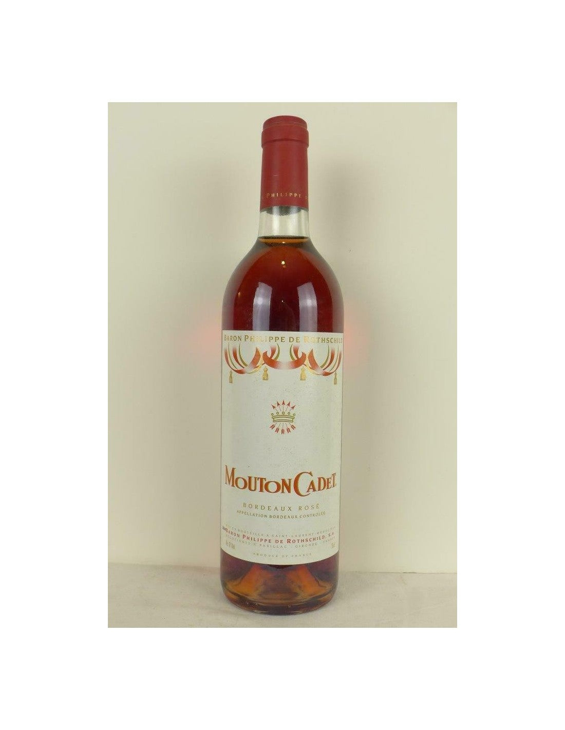 années 90 - bordeaux - mouton cadet (non millésimé années 1990 à 2000) - rosé - bordeaux - Just Wines 