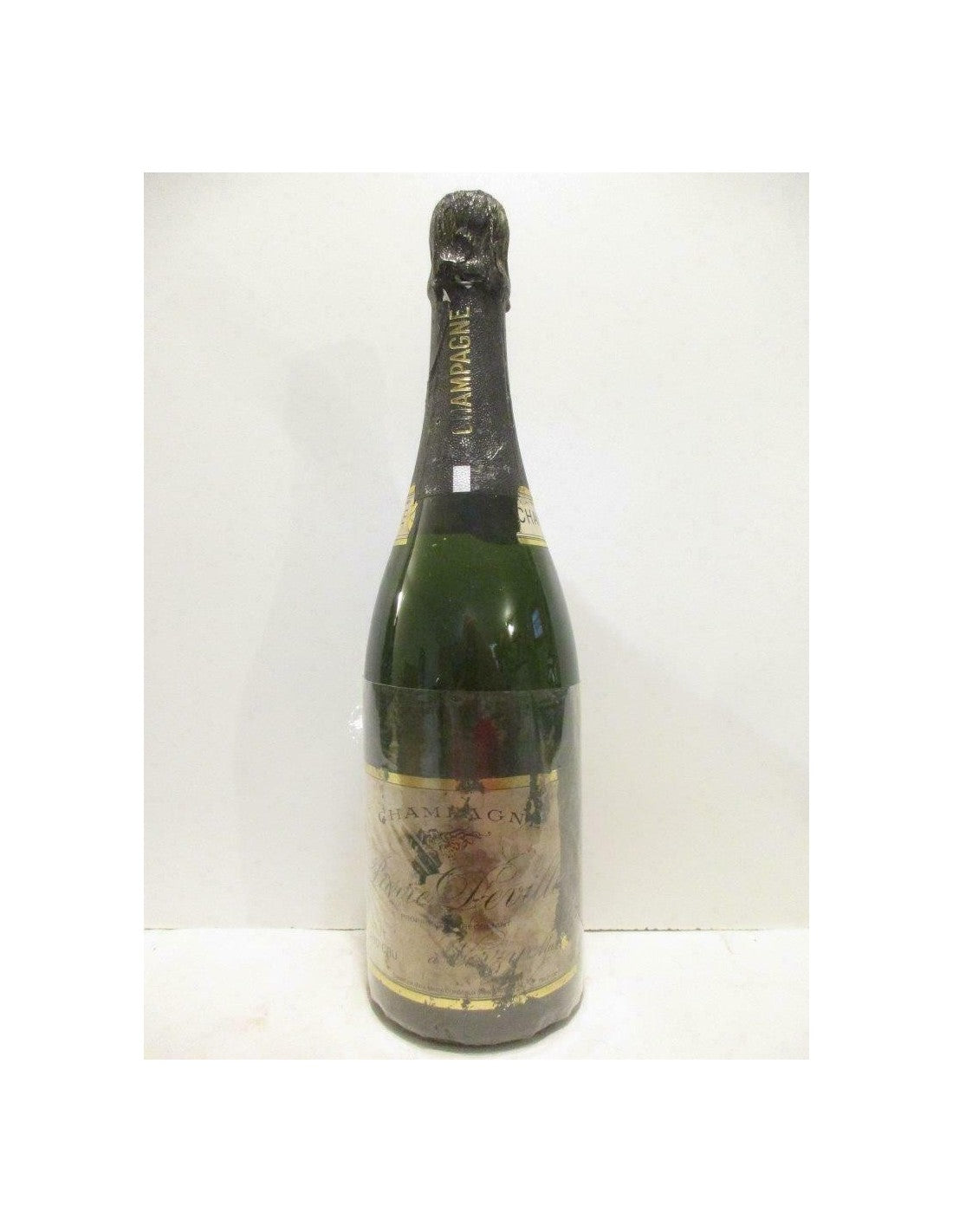 années 90 - champagne - pierre deville grand cru brut (étiquette abîmée b2 - pétillant - champagne - Just Wines 