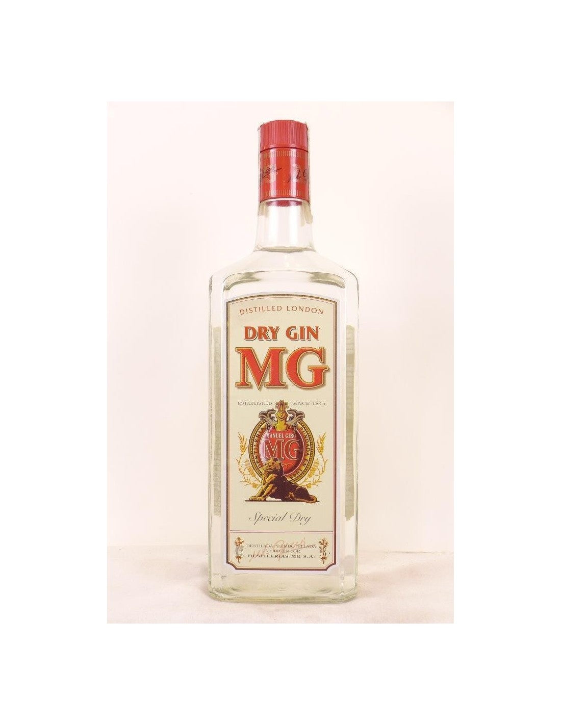 années 90 - gin - manuel giro (non millésimé années 1990 à 2000) 100 cl - alcool - Espagne - Just Wines 