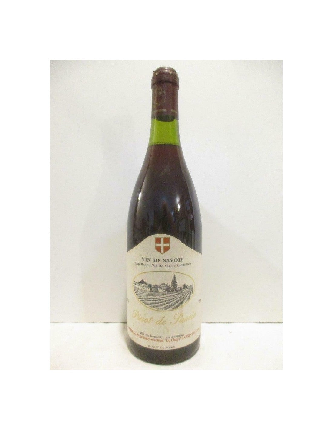 années 90 - savoie - métral pinot de savoie (non millésimé années 1990 à 2000) - Rouge - savoie - Just Wines 