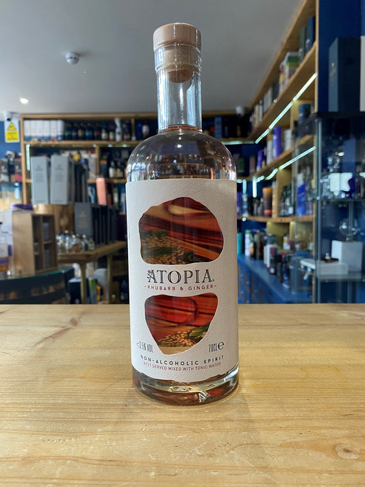 Atopia Rhubarb & Ginger Non-Alcoholic Spirit 70cl <0.5% - Just Wines 