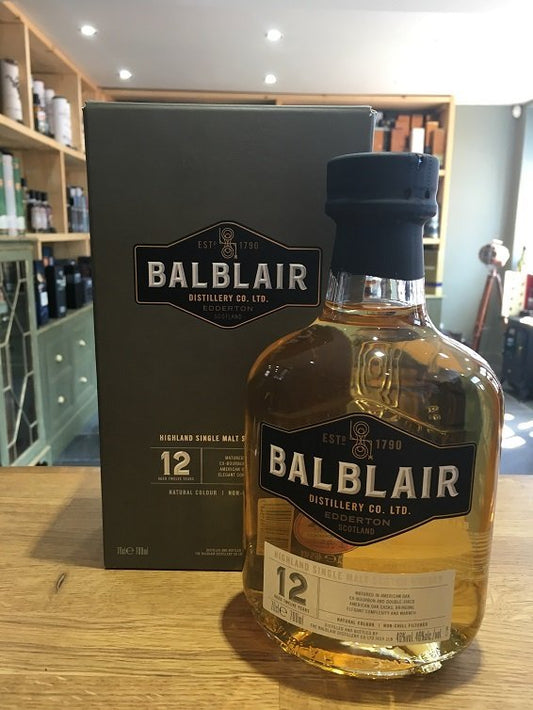 Balblair 12 Year Old 70cl 46% - Just Wines