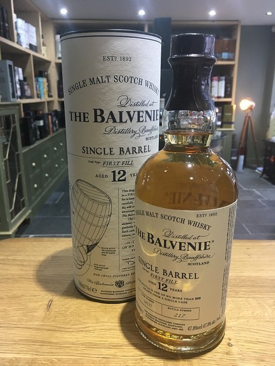 Balvenie Single Barrel 12 Year Old 47.8% 6x70cl - Just Wines 