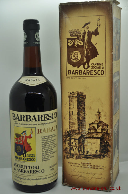 Barbaresco Rabaja Produttori Del Barbaresco Magnum 1971 - Just Wines 