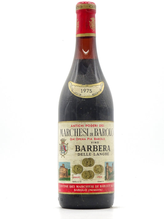 Barbera delle Langhe, Marchesi di Barolo, 1975 - Just Wines 