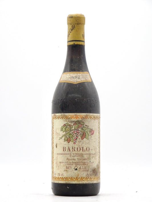 Barolo, Bel Colle, Riserva Speziale, 1982 - Just Wines 