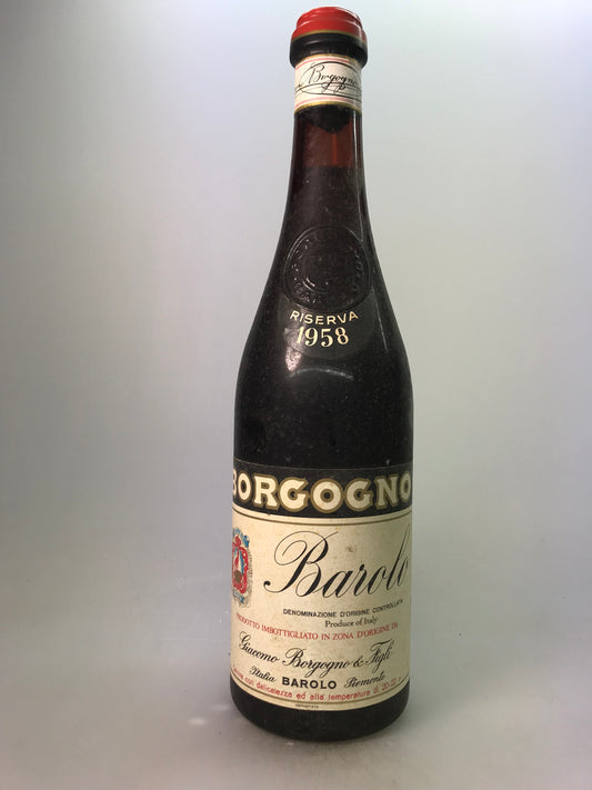 Barolo Riserva Borgogno, 1958 - Just Wines 