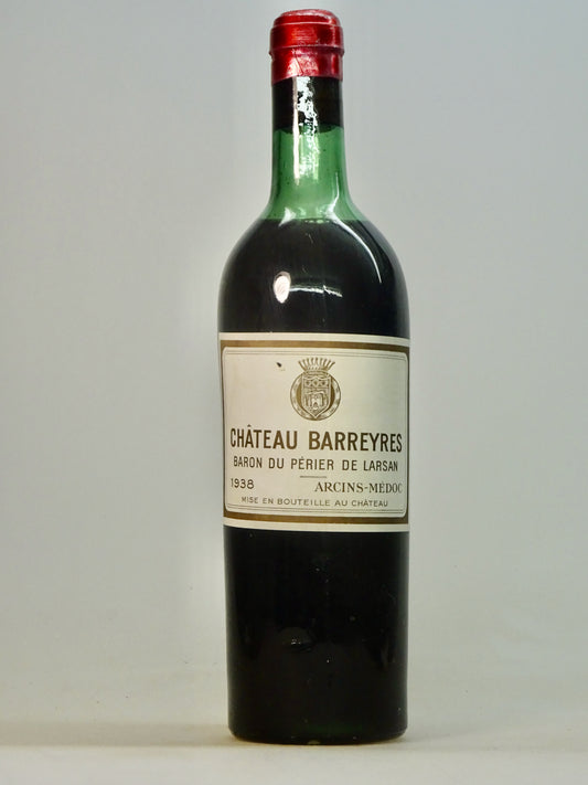 Barreyres, uts, 1938 - Just Wines 