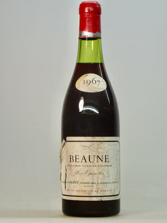 Beaune 1er Cru Epenottes, Domaine Parent, 1967 - Just Wines 