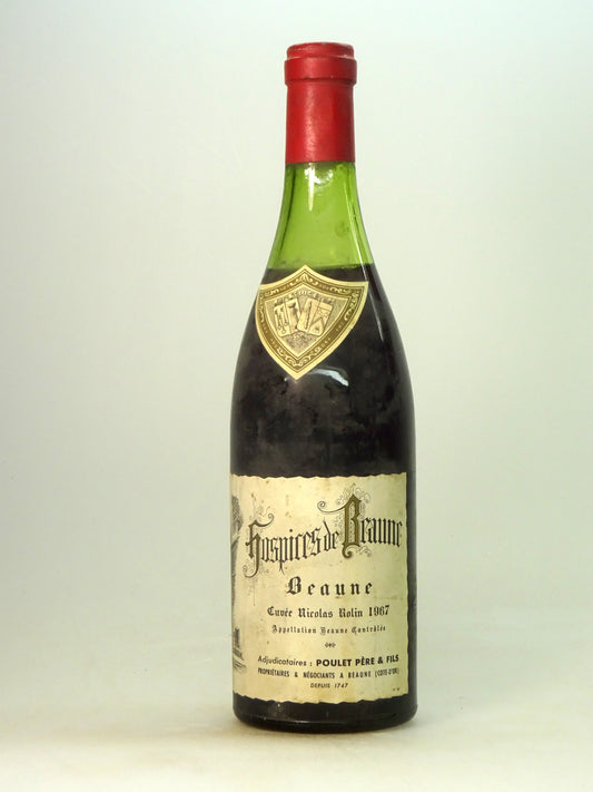 Beaune Cuv茅e Nicolas Rollin, Hospices de Beaune, Poulet P猫re & Fils, ts, 1967 - Just Wines 