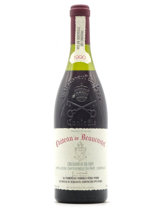 Ch芒teuneuf-du pape, Ch芒teau de Beaucastel, 1990 - Just Wines 