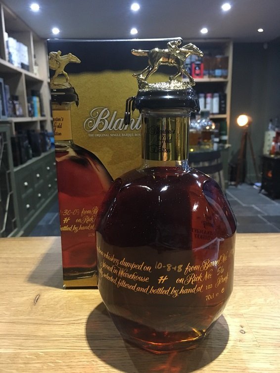 Blantons Single Barrel Bourbon Gold Edition 70cl 51.5% - Just Wines 