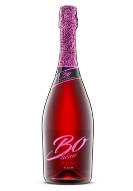 BOheme Rose Demi Sec Sparkling Wine  Cair  6X75cl - Just Wines