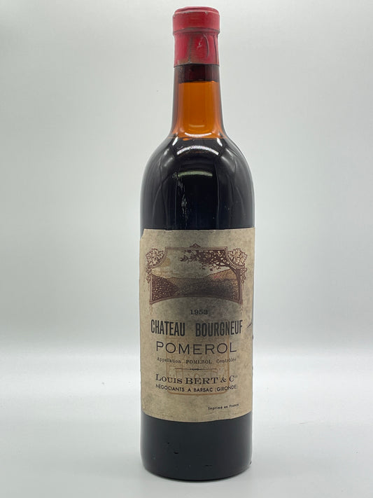 Bourgneuf, Pomerol, 1953 - Just Wines 