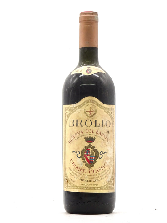 Chianti Classico Riserva del Barone, Brolio, 1982 - Just Wines 