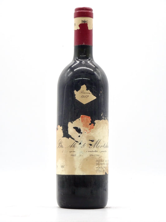 Brunello di Montalcino, Vigna del Fiore, Fattoria Barbi, dl, 1982 - Just Wines 