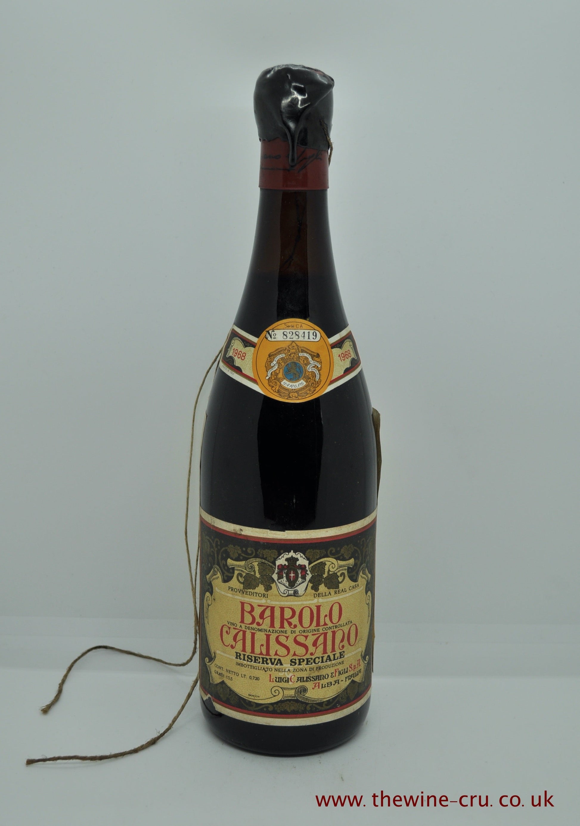 Calissano Barolo Riserva Speciale Vintage 1968 - Just Wines 