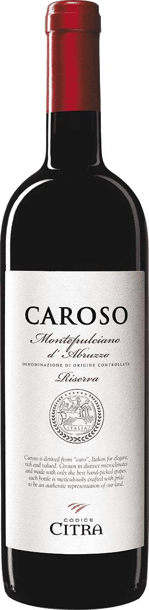 Citra Caroso Montepulciano dAbruzzo Riserva 6x75cl - Just Wines 