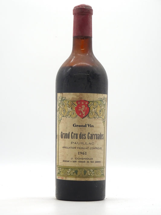 Carruades, Pauillac, 1961 - Just Wines 