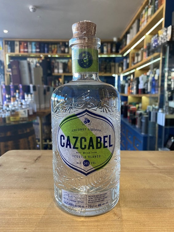 Cazcabel Coconut Liqueur with Tequila Blanco 70cl 34% - Just Wines 