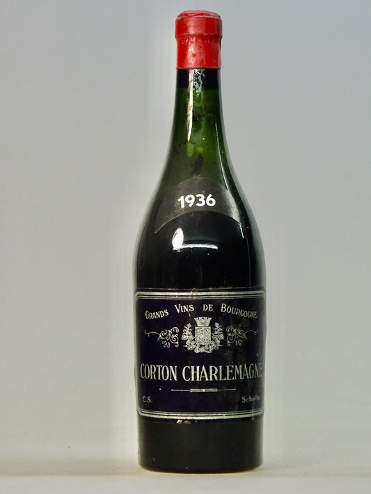 Corton Charlemagne, Grand Cru, Domaine Schelle, 1936 - Just Wines 