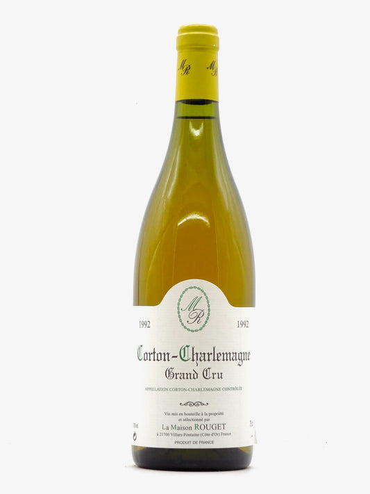 Corton Charlemagne, Grand Cru, Maison Rouget, 1992 - Just Wines 