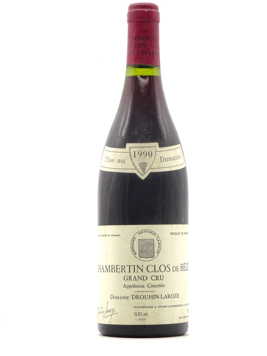 Chambertin Clos de B猫ze, Grand Cru, Domaine Drouhin Laroze, 1990 - Just Wines 