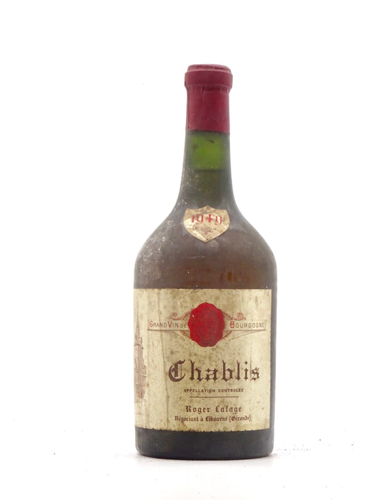 Chablis, Lafage, 1949 - Just Wines 