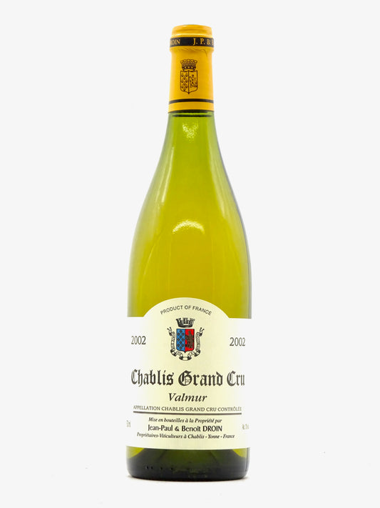 Chablis Valmur, Grand Cru, Domaine Droin, 2002 - Just Wines 