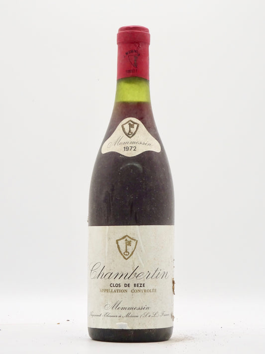 Chambertin Clos de B猫ze, Grand Cru, Domaine Mommessin, 1972 - Just Wines 