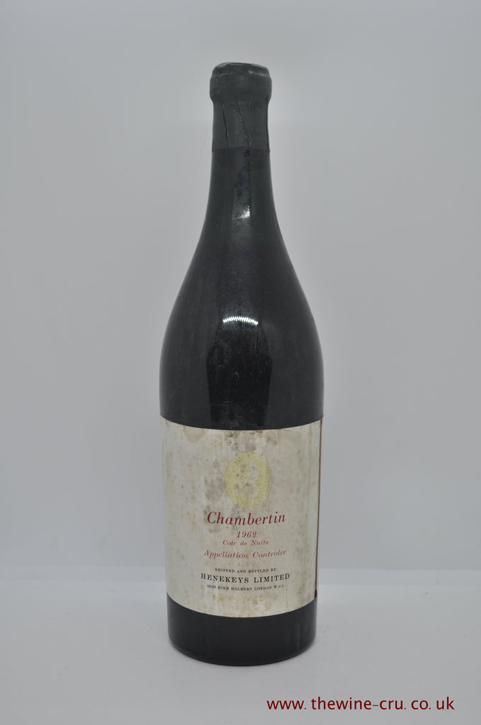 Chambertin Henekeys Limited 1962 - Just Wines 