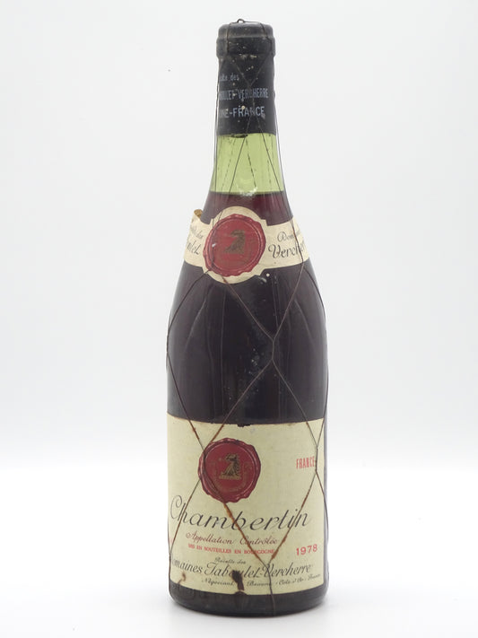 Chambertin, Grand Cru, Domaine Jaboulet Vercherre, 1978 - Just Wines 