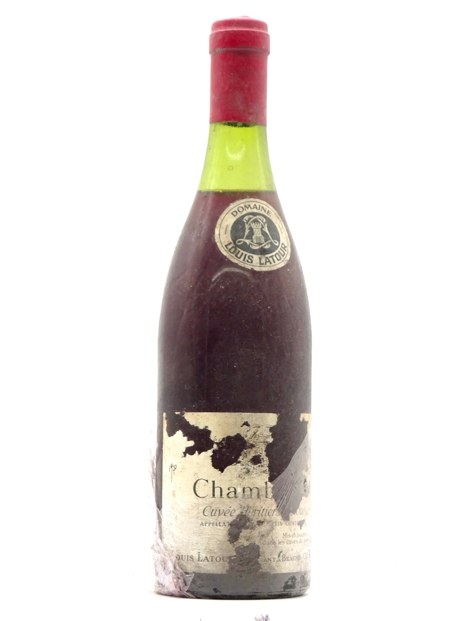 Chambertin Cuv茅e H茅ritiers Latour, Grand Cru, Domaine Louis Latour, vdl, bn, 1970 - Just Wines 