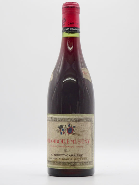 Chambolle Musigny, Domaine Noirot Carri猫re, 1963 - Just Wines 