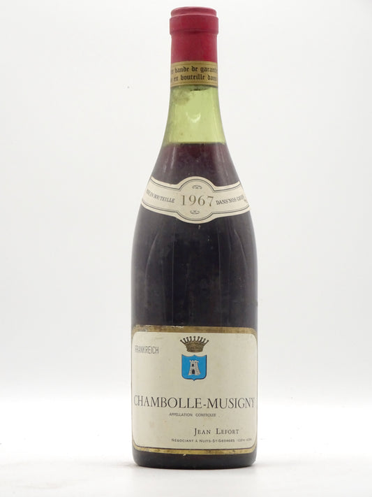 Chambolle Musigny, Jean Lefort, ts, 1967 - Just Wines 