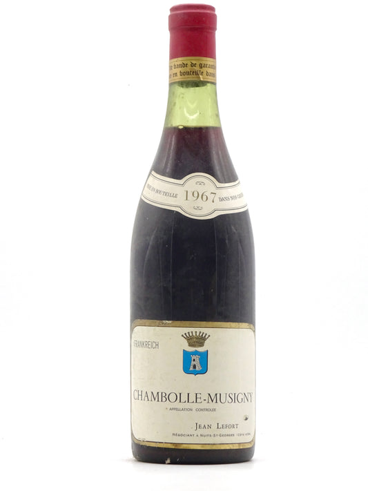 Chambolle Musigny, Jean Lefort, 1967 - Just Wines 