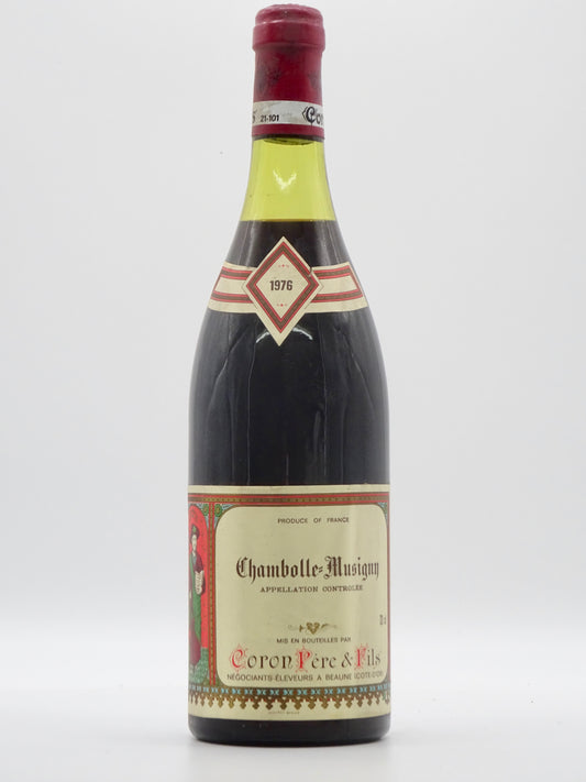 Chambolle Musigny, Domaine Coron, ts, 1976 - Just Wines 