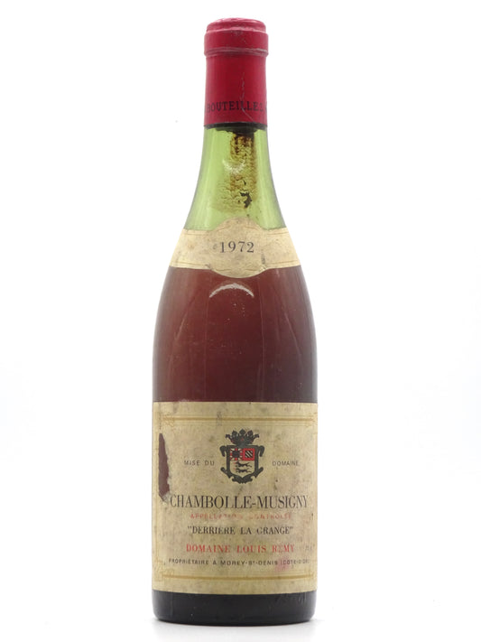 Chambolle Musigny 1er Cru Derri猫re la Grange, Domaine R茅my, 1972 - Just Wines 