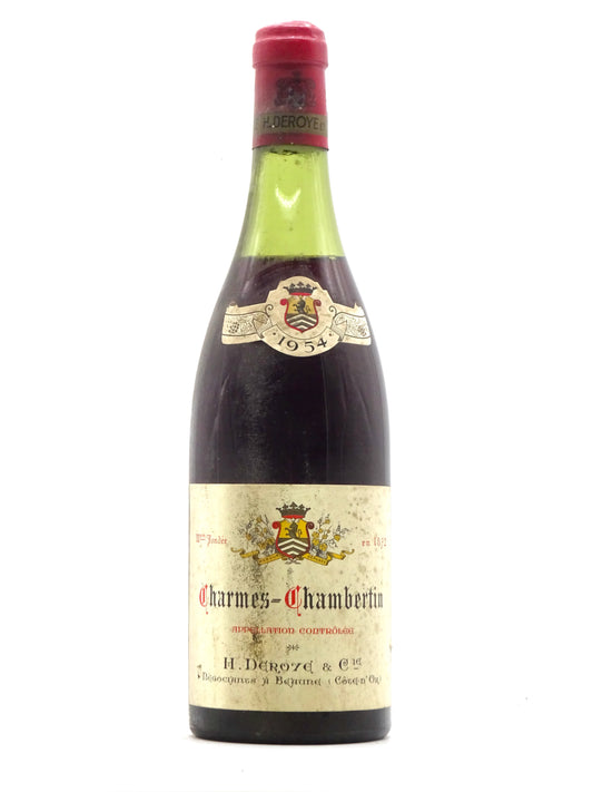 Charmes Chambertin, Grand Cru, Domaine Deroye, ts, 1954 - Just Wines 