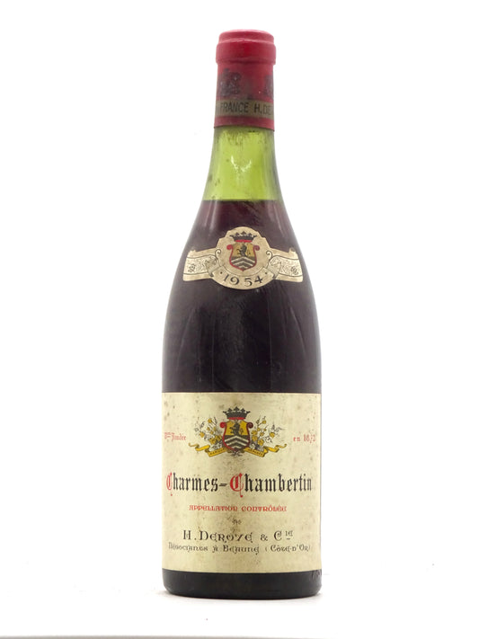 Charmes Chambertin, Grand Cru, Domaine Deroye, 1954 - Just Wines 