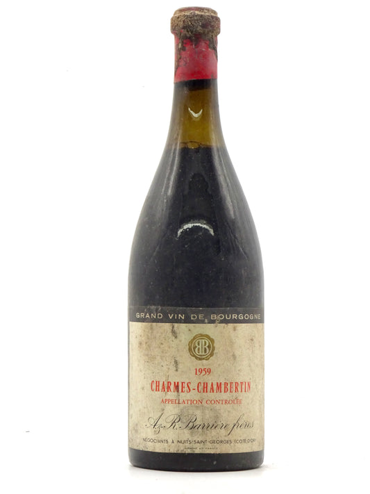 Charmes Chambertin, Grand Cru, Barri猫re, 1959 - Just Wines 