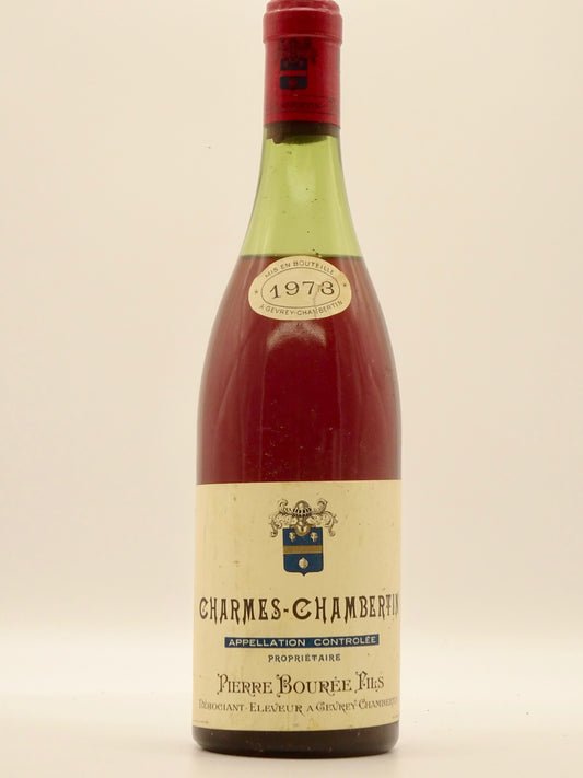 Charmes Chambertin, Grand Cru, Domaine Bour茅e, 1973 - Just Wines 