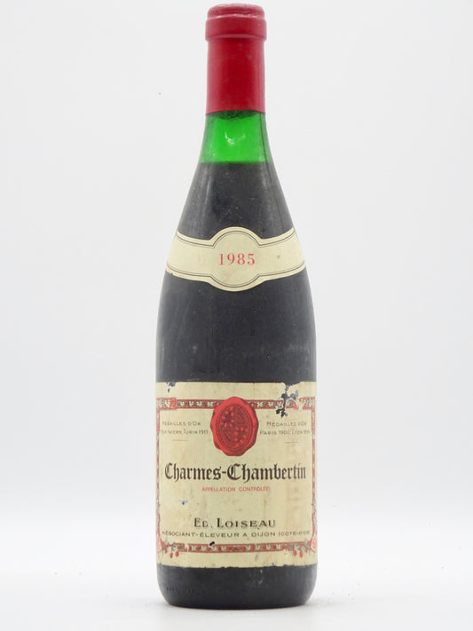 Charmes Chambertin, Grand Cru, Domaine Loiseau, 1985 - Just Wines 