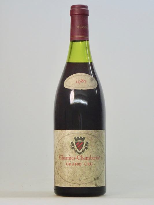 Charmes Chambertin, Grand Cru, Domaine Mignon, 1987 - Just Wines 