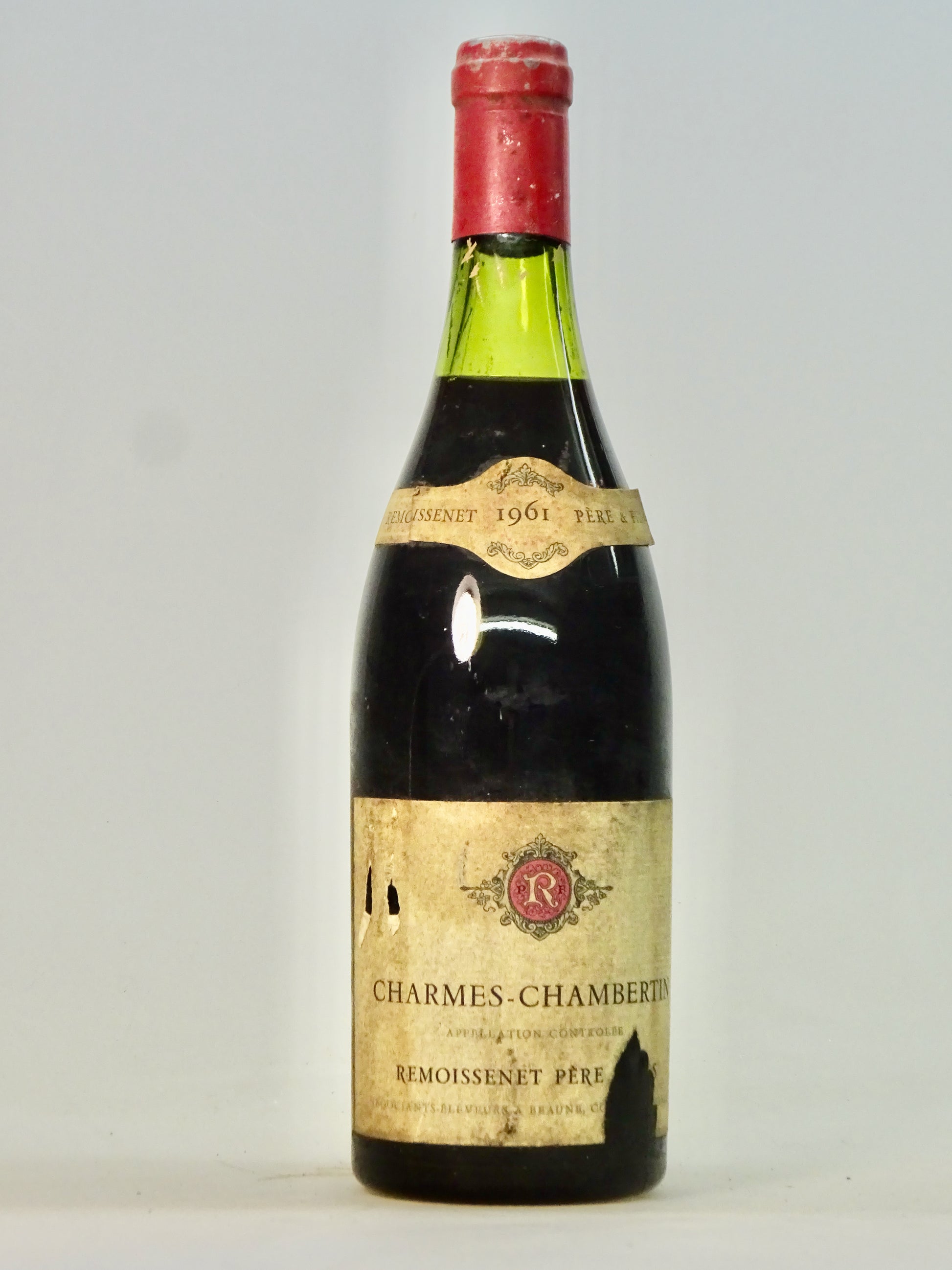 Charmes Chambertin, Grand Cru, Domaine Remoissenet, 1961 - Just Wines 